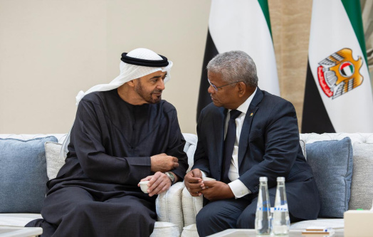 President Ramkalawan conveys condolence to UAE President Mohammed bin Zayed Al Nahyan